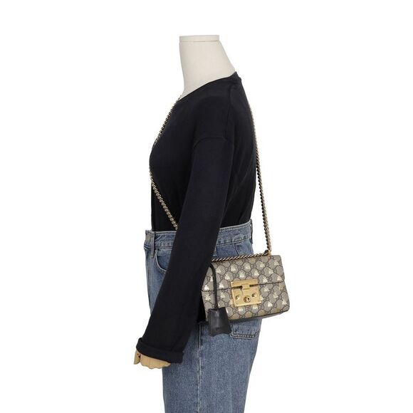 Paddle Lock Small Chain Shoulder Crossbody Bag - Picture 9 of 9